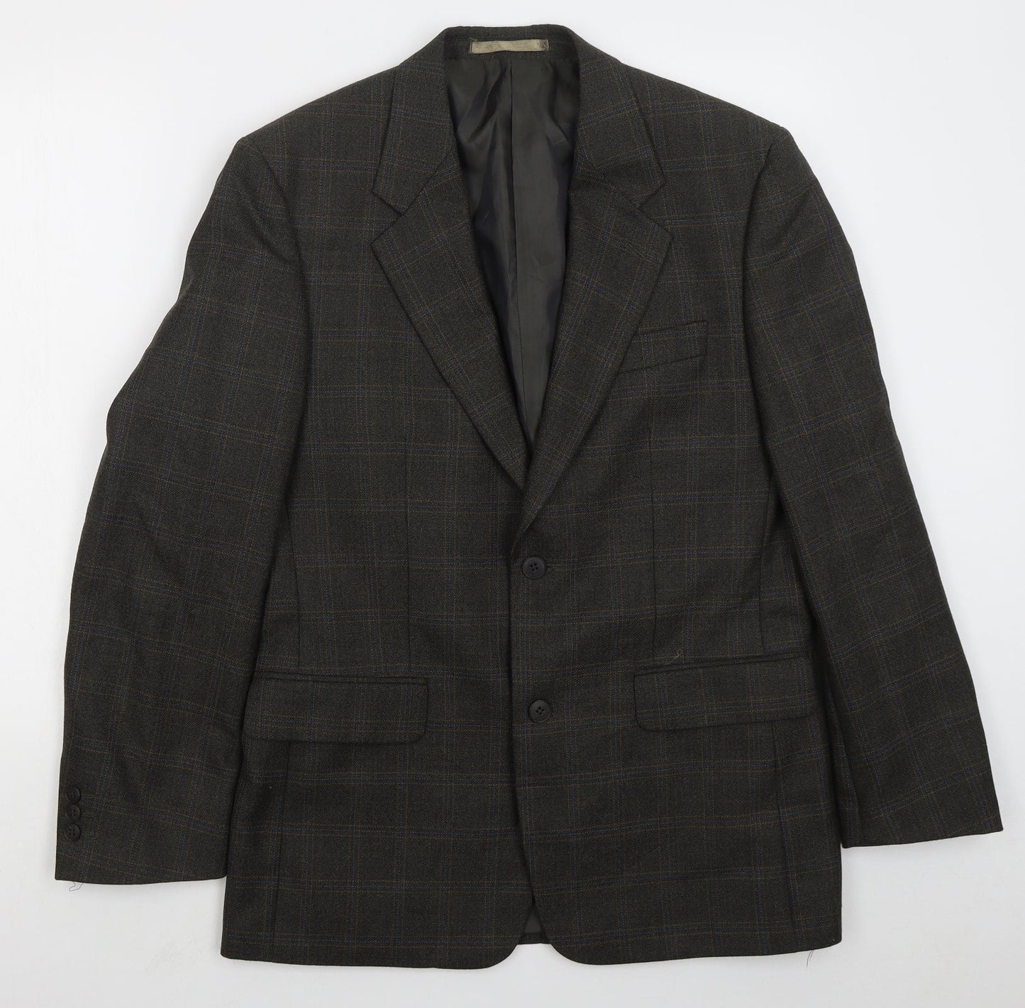 Mens UK Size 38 Brook Taverner Regular Brown Suit Jacket