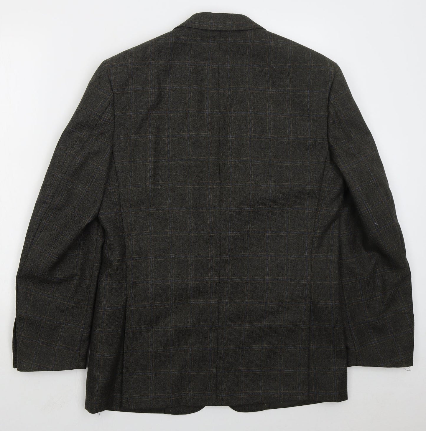 Mens UK Size 38 Brook Taverner Regular Brown Suit Jacket