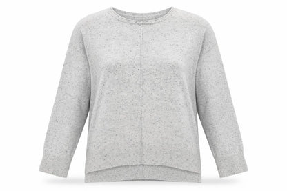 Atmosphere Womens Grey Round Neck  Viscose Pullover Jumper Size 16
