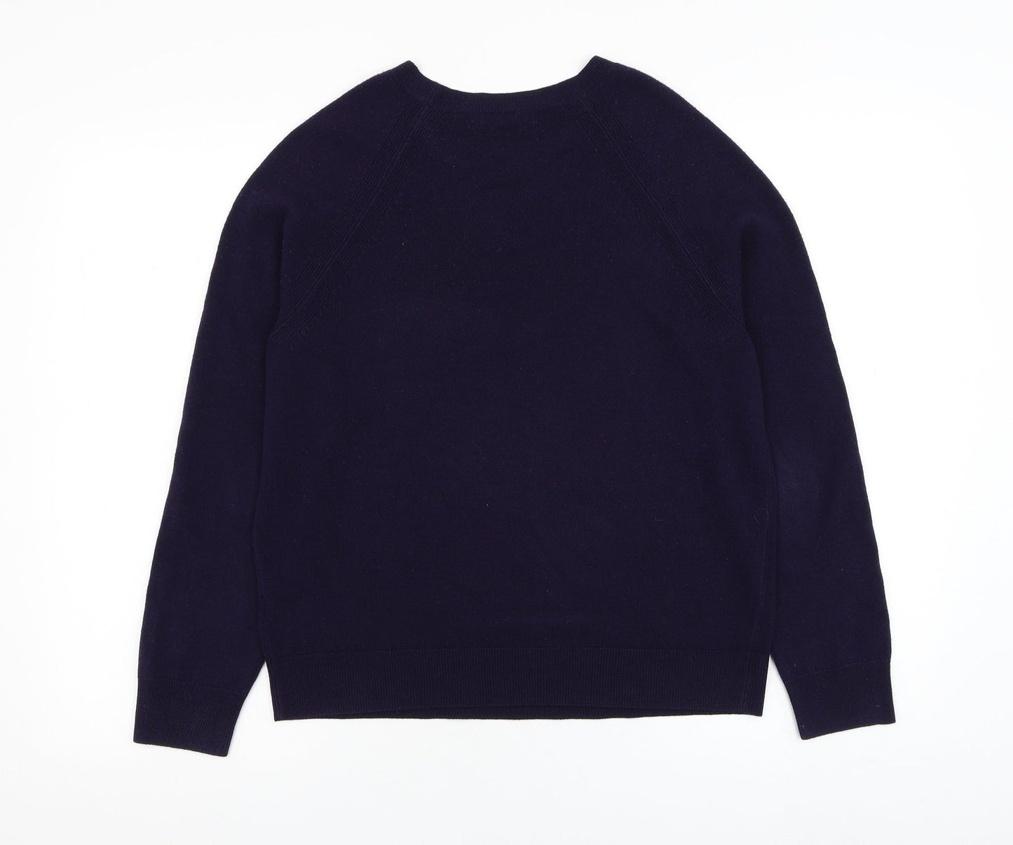 Womens UK Size 12 Marks and Spencer Purple Pullover Jumper