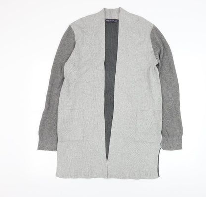 Womens UK Size 12 Marks and Spencer Grey Cardigan Jumper