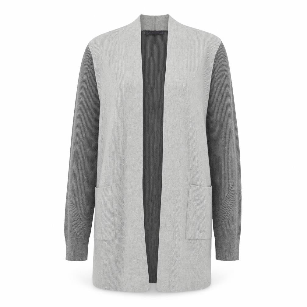 Womens UK Size 12 Marks and Spencer Grey Cardigan Jumper