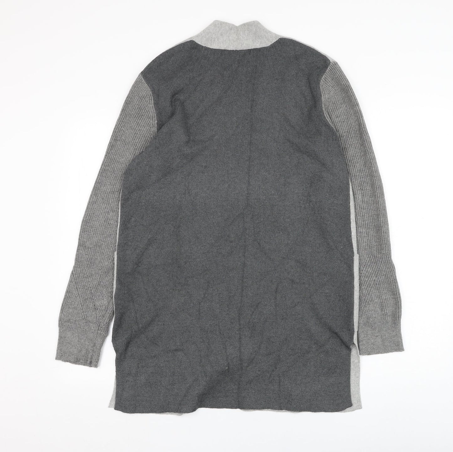 Womens UK Size 12 Marks and Spencer Grey Cardigan Jumper