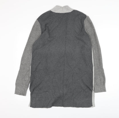 Womens UK Size 12 Marks and Spencer Grey Cardigan Jumper