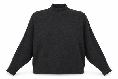 Womens UK Size 12 Apricot Grey Pullover Jumper