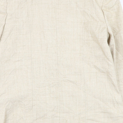 Womens UK Size 12 EWM Beige Jacket