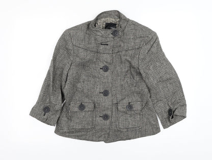 Womens UK Size 12 NEXT Grey Jacket