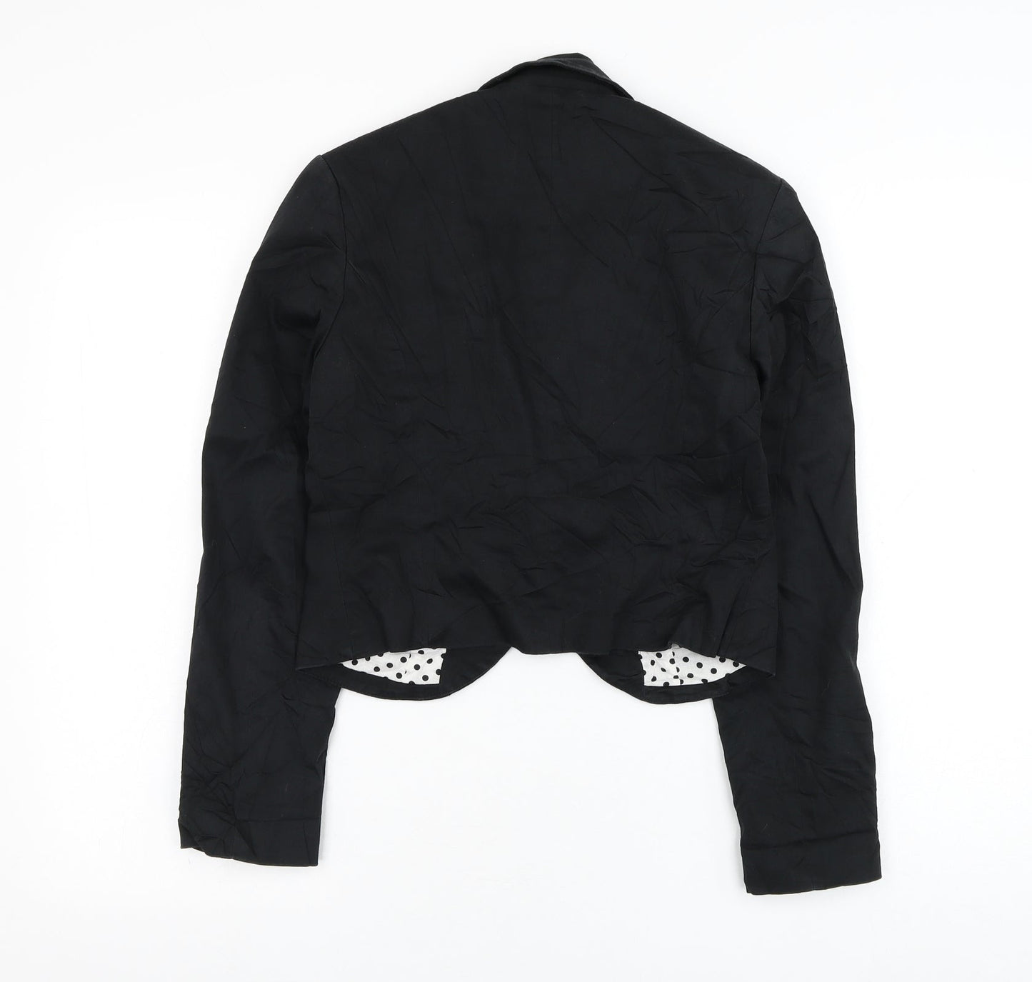 New Look Womens Black   Jacket Blazer Size 12  Button