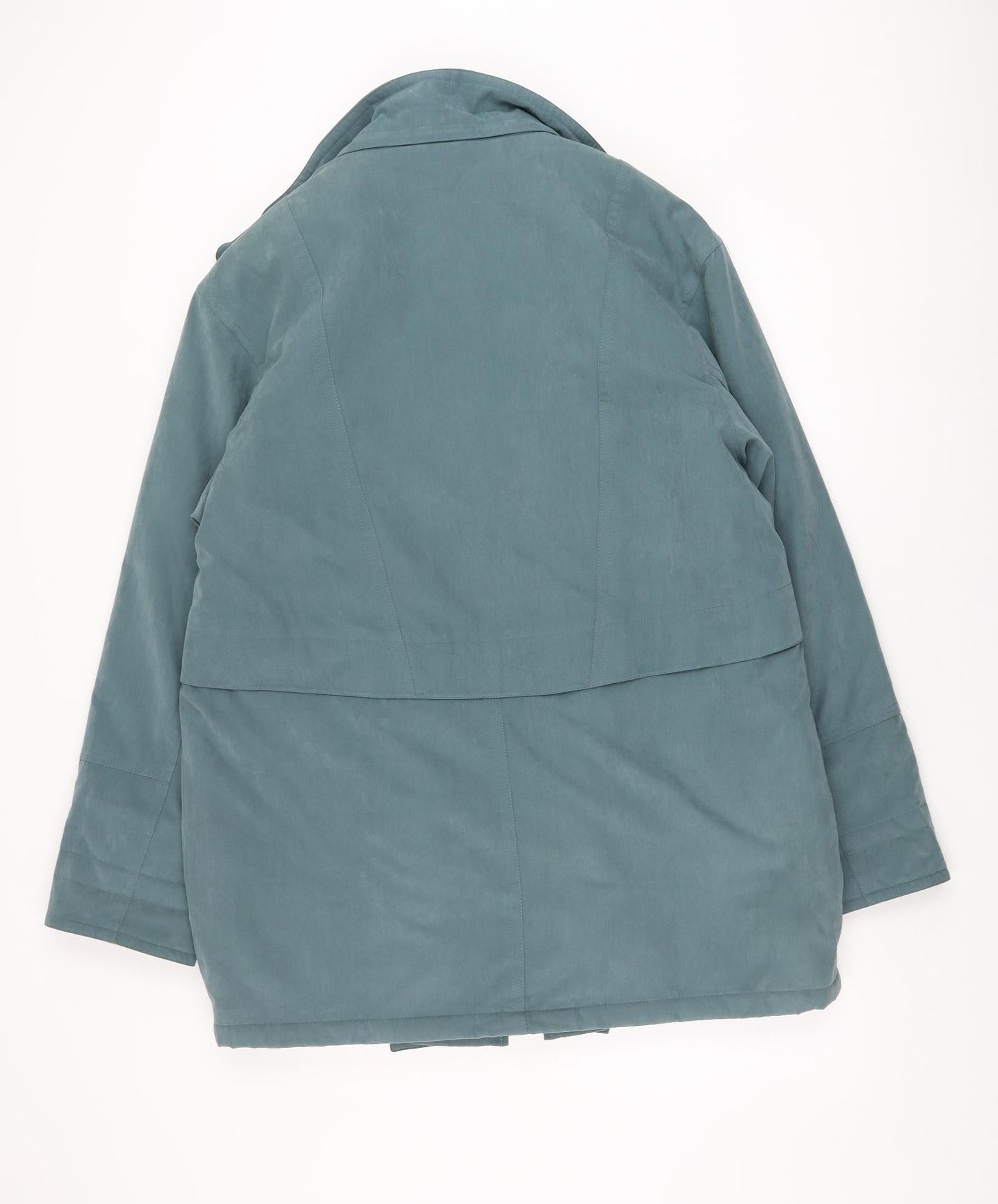 BHS Womens Blue   Parka Coat Size 16  Zip