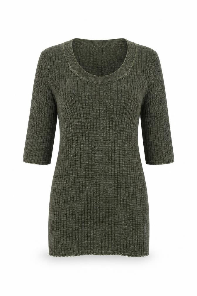 Womens UK Size 10 River Island Green Pullover Jumper