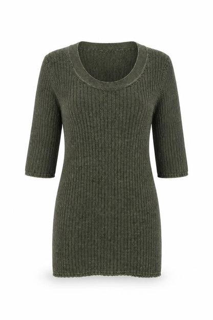 Womens UK Size 10 River Island Green Pullover Jumper