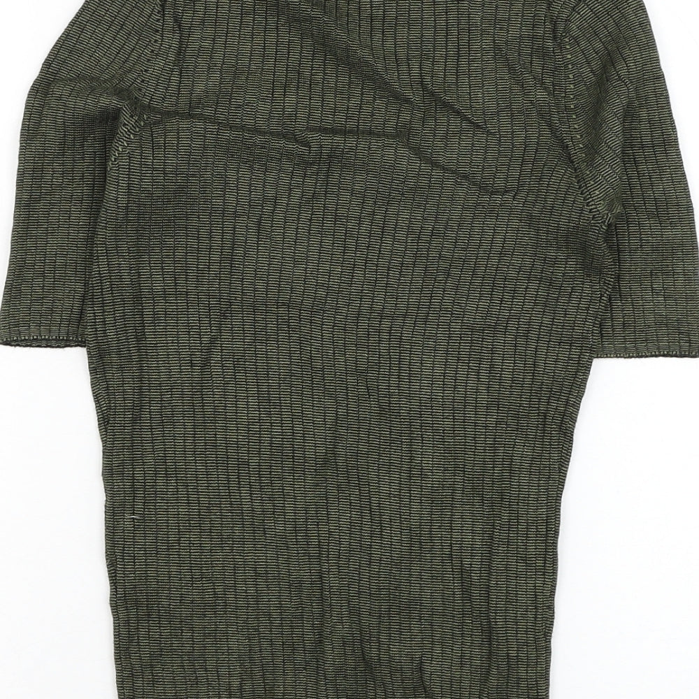 Womens UK Size 10 River Island Green Pullover Jumper