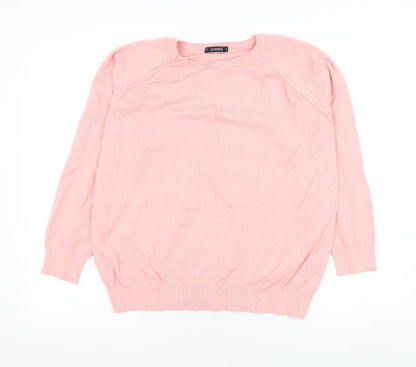 Womens UK Size XL Dunnes Stores Pink Pullover Jumper