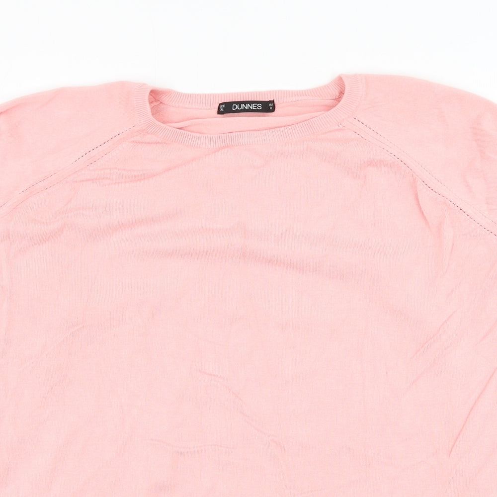Womens UK Size XL Dunnes Stores Pink Pullover Jumper