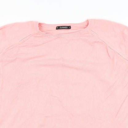 Womens UK Size XL Dunnes Stores Pink Pullover Jumper