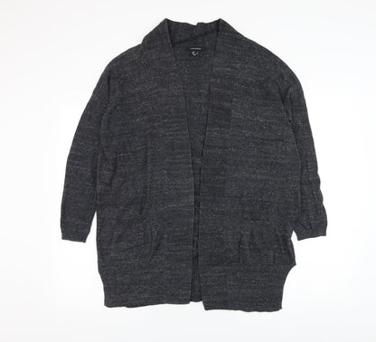 Womens UK Size 8 Atmosphere Grey Cardigan Jumper