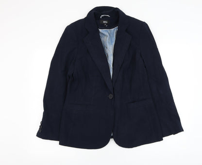 Womens UK Size 14 Marks and Spencer Blue Jacket