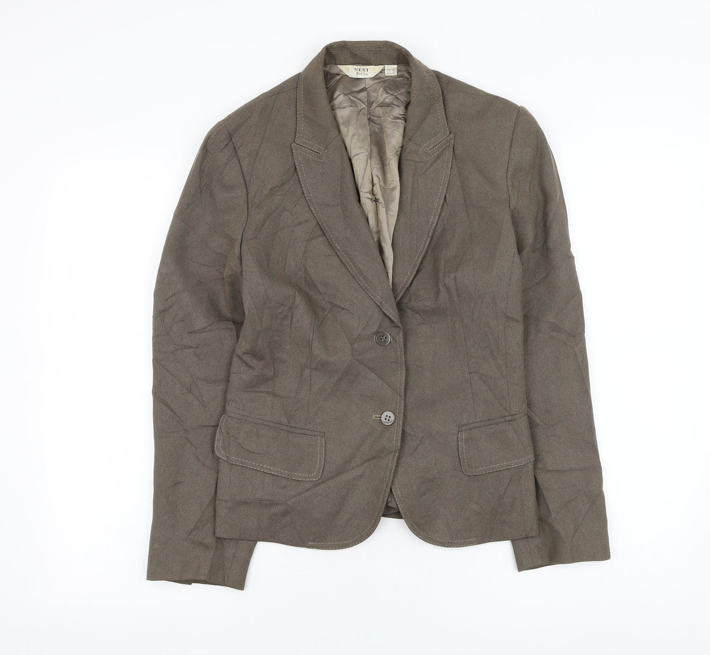 Womens UK Size 12 NEXT Brown Jacket