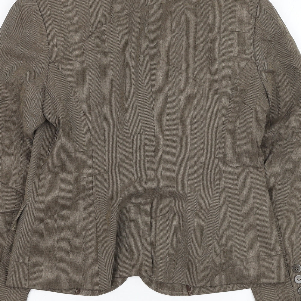 Womens UK Size 12 NEXT Brown Jacket