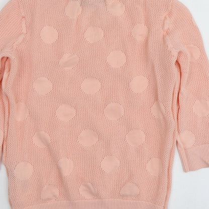 Womens UK Size S Only Pink Pullover Jumper
