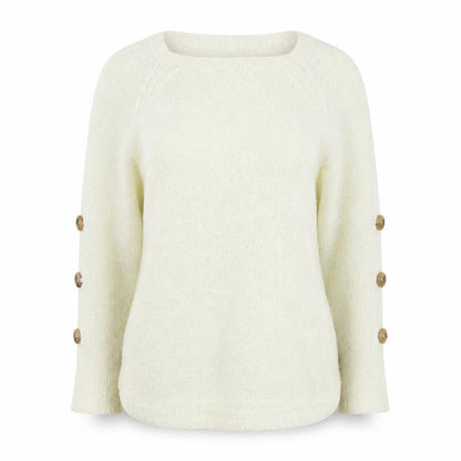 Womens UK Size 8 Charter Club Ivory Pullover Jumper