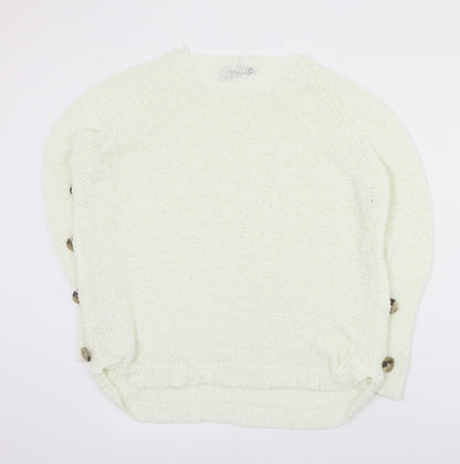 Womens UK Size 8 Charter Club Ivory Pullover Jumper