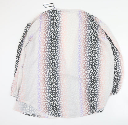 Womens UK Size 16 Boohoo Multicoloured Jacket