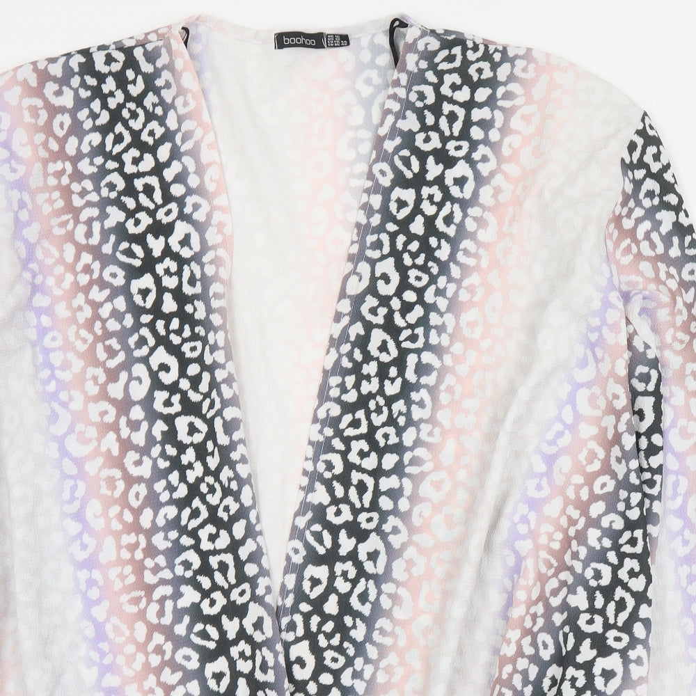 Womens UK Size 16 Boohoo Multicoloured Jacket