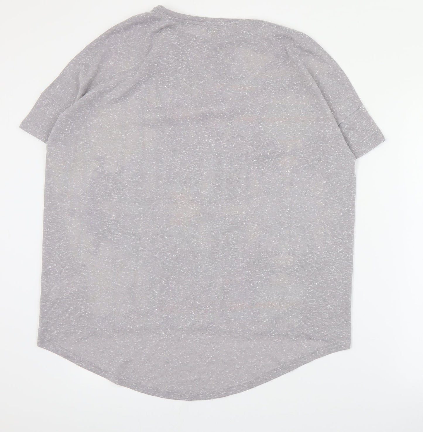 Papaya Womens Multicoloured Floral Polyester Basic T-Shirt Size 12 Round Neck