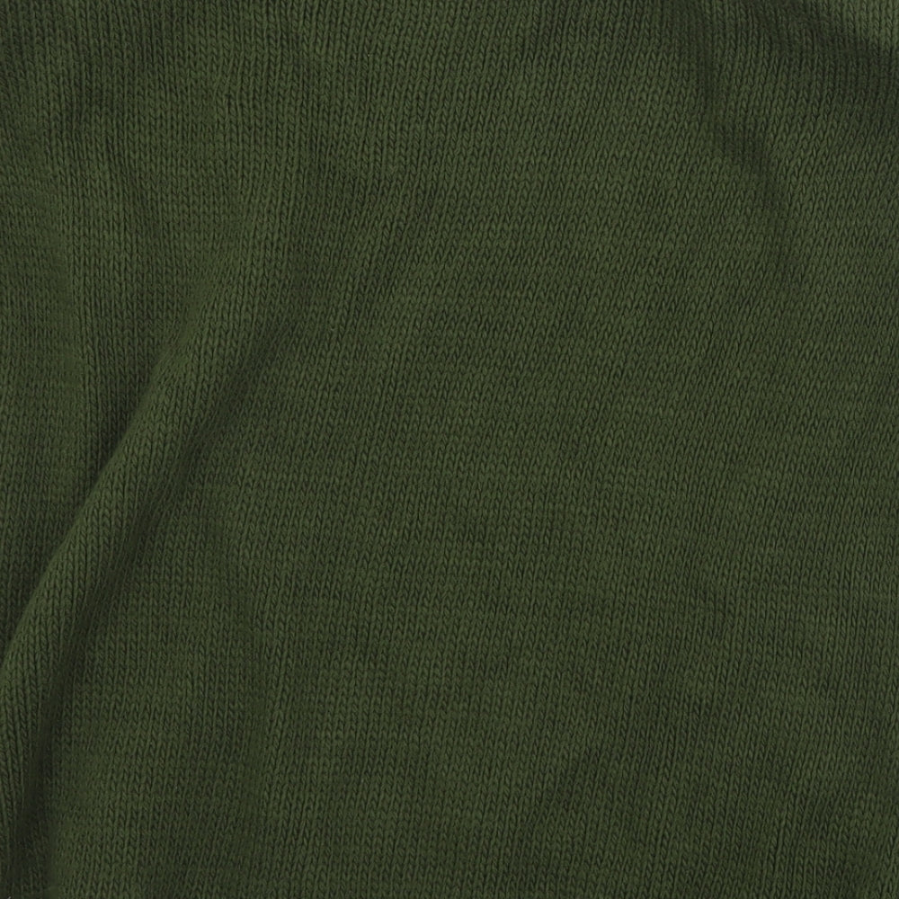 Womens UK Size S Boohoo Green Pullover Jumper