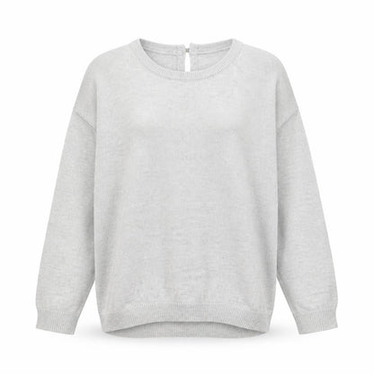 Womens UK Size S H&M Grey Pullover Jumper