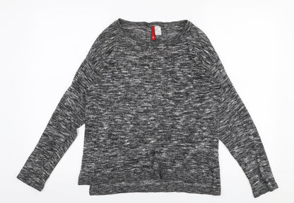 Womens UK Size S H&M Grey Pullover Jumper