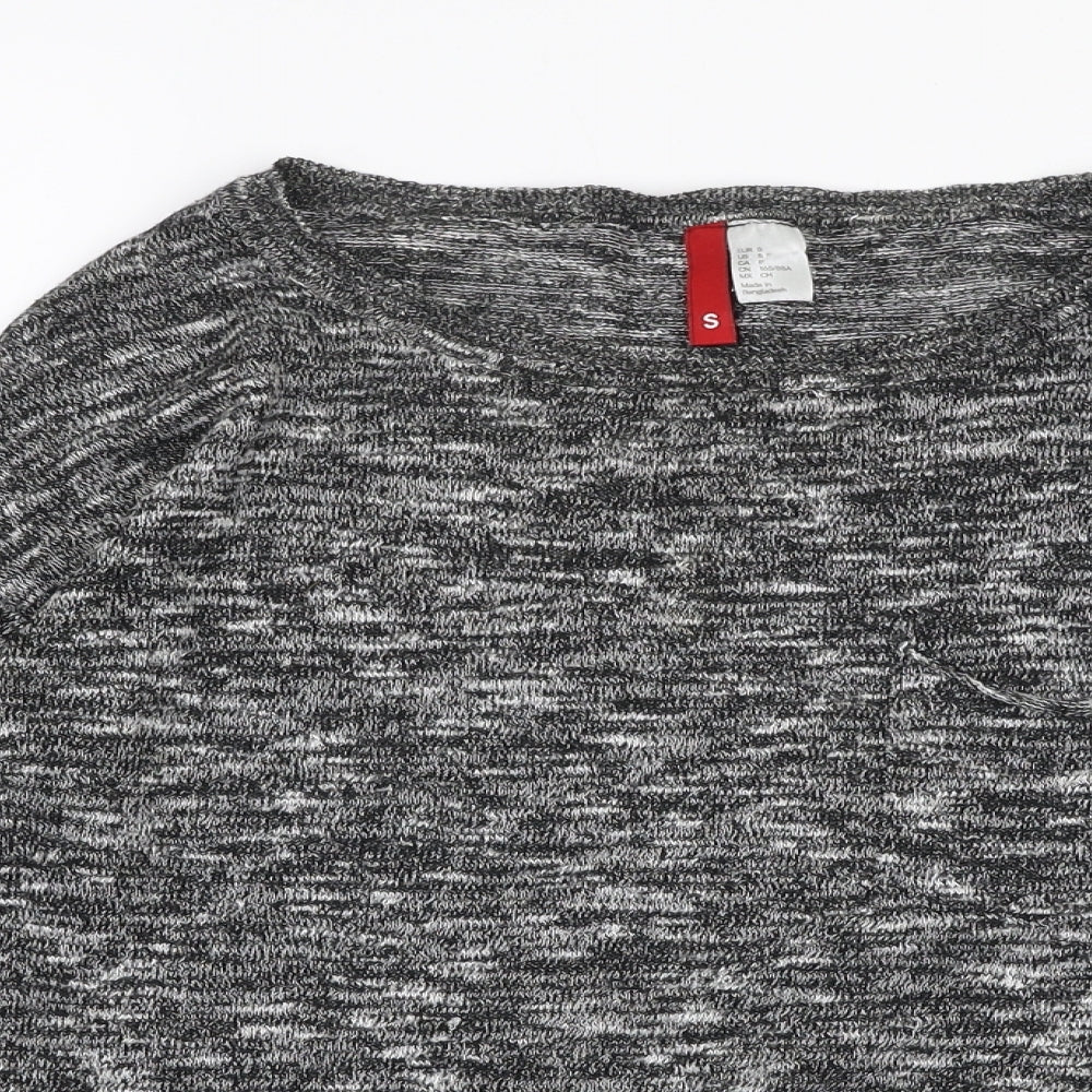 Womens UK Size S H&M Grey Pullover Jumper