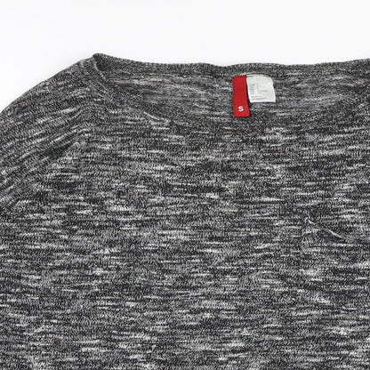 Womens UK Size S H&M Grey Pullover Jumper