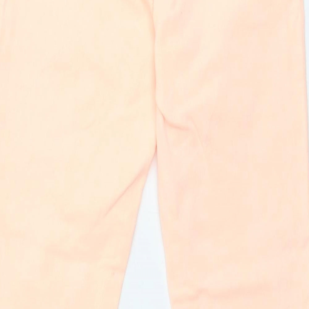 Womens UK Size 10 Ware Denim Slim Fit Skinny Orange Jeans