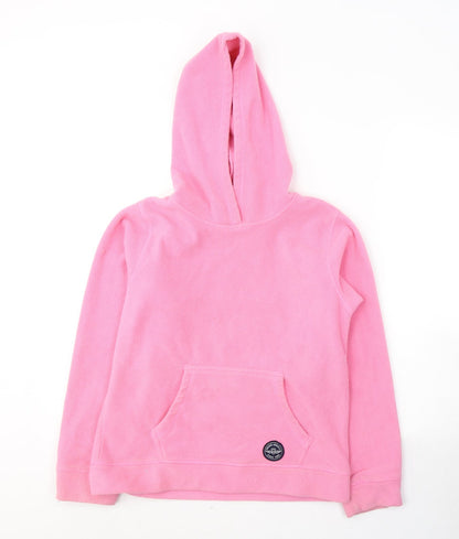 Board Angels Girls Pink  Polyester Pullover Hoodie Size 13 Years  Pullover