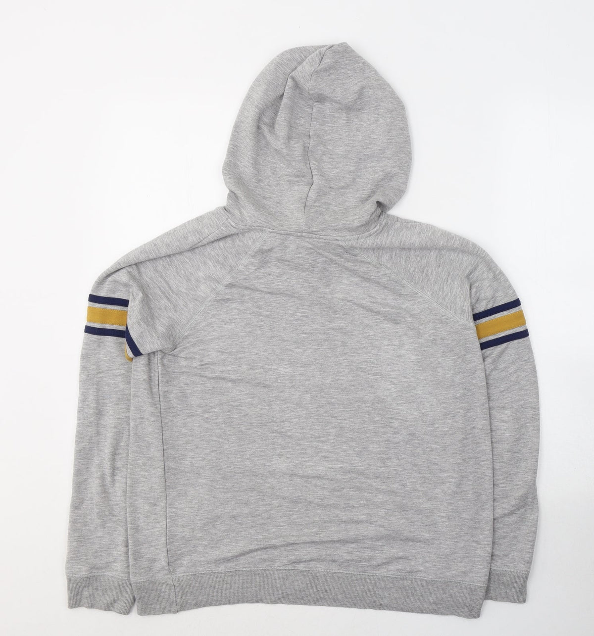 Pink Rose Womens Grey  Viscose Pullover Hoodie Size L  Pullover
