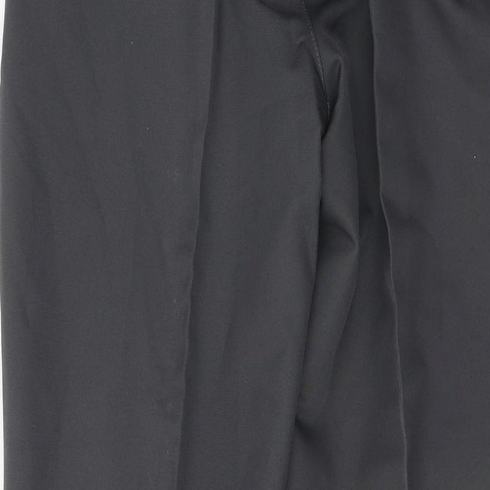 Slazenger Mens Grey  Polyester Trousers  Size 32 L29 in Slim Button