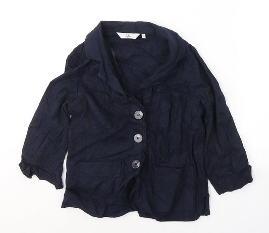 Womens UK Size 12 EWM Blue Jacket