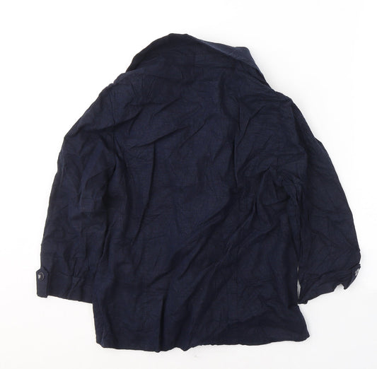 Womens UK Size 12 EWM Blue Jacket