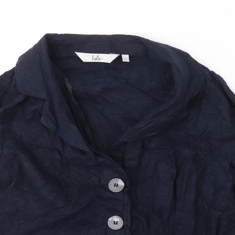 Womens UK Size 12 EWM Blue Jacket