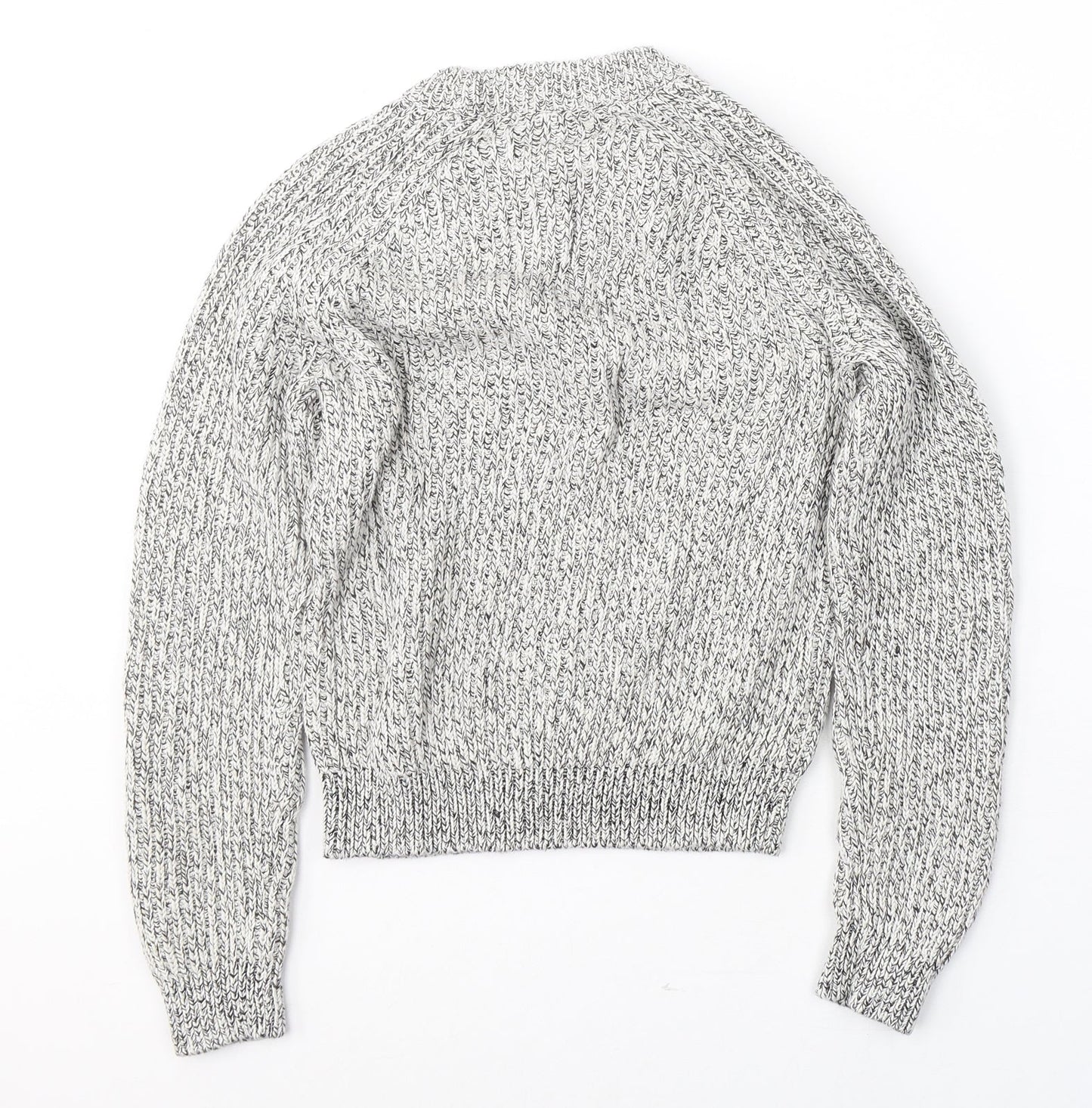 Womens UK Size XS H&M Grey Pullover Jumper