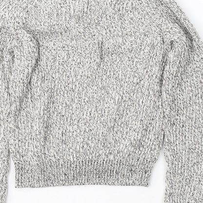 Womens UK Size XS H&M Grey Pullover Jumper