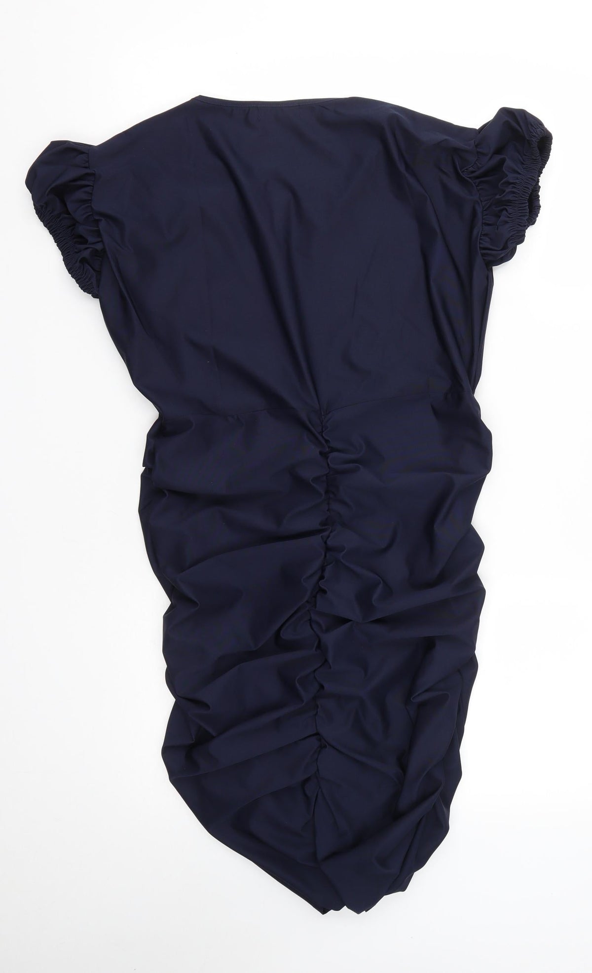 MISSFIGA Womens Blue  Polyester Bodycon  Size 14  Round Neck