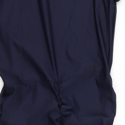 MISSFIGA Womens Blue  Polyester Bodycon  Size 14  Round Neck