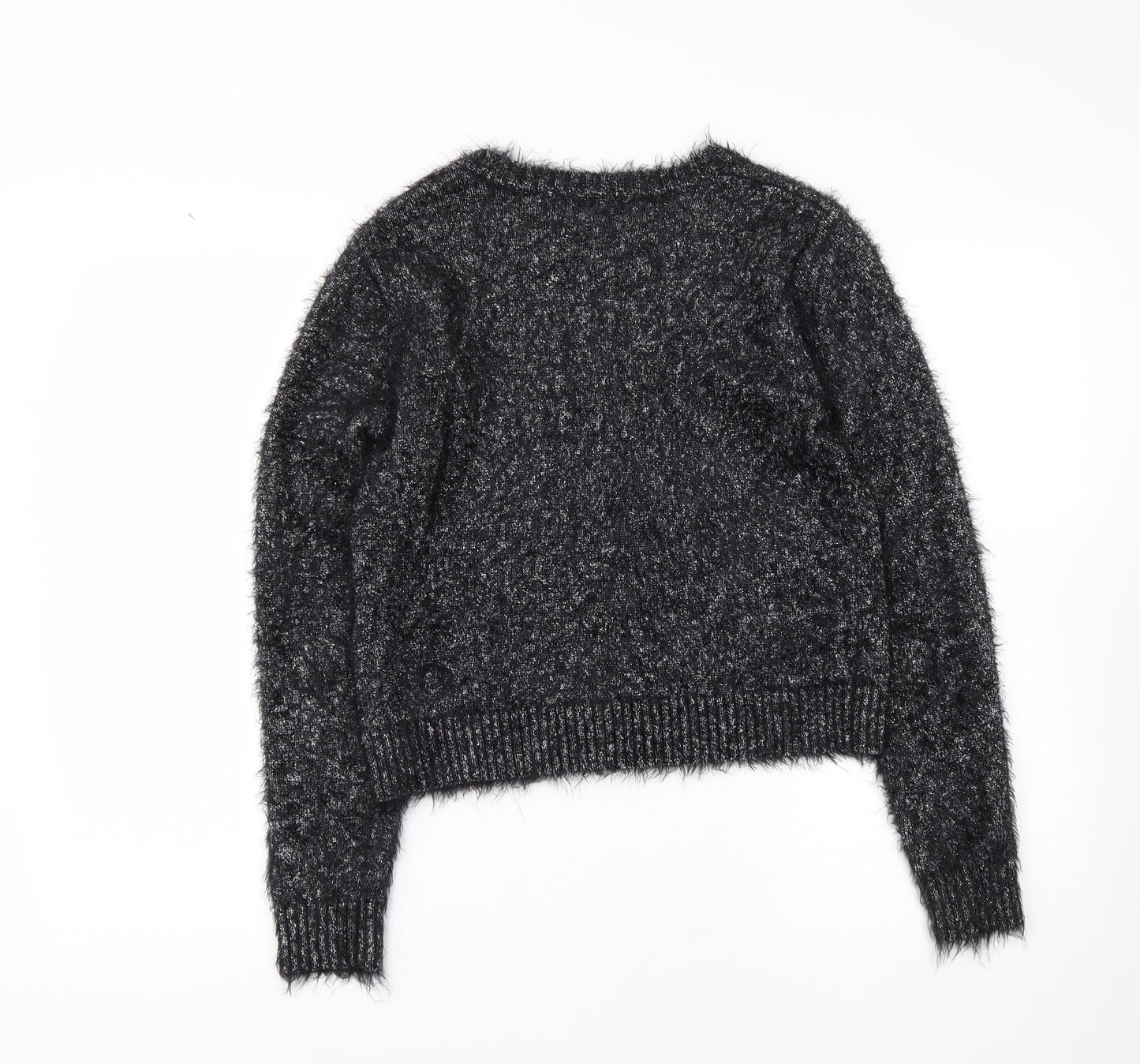 Womens UK Size 10 Marks and Spencer Black Pullover Jumper