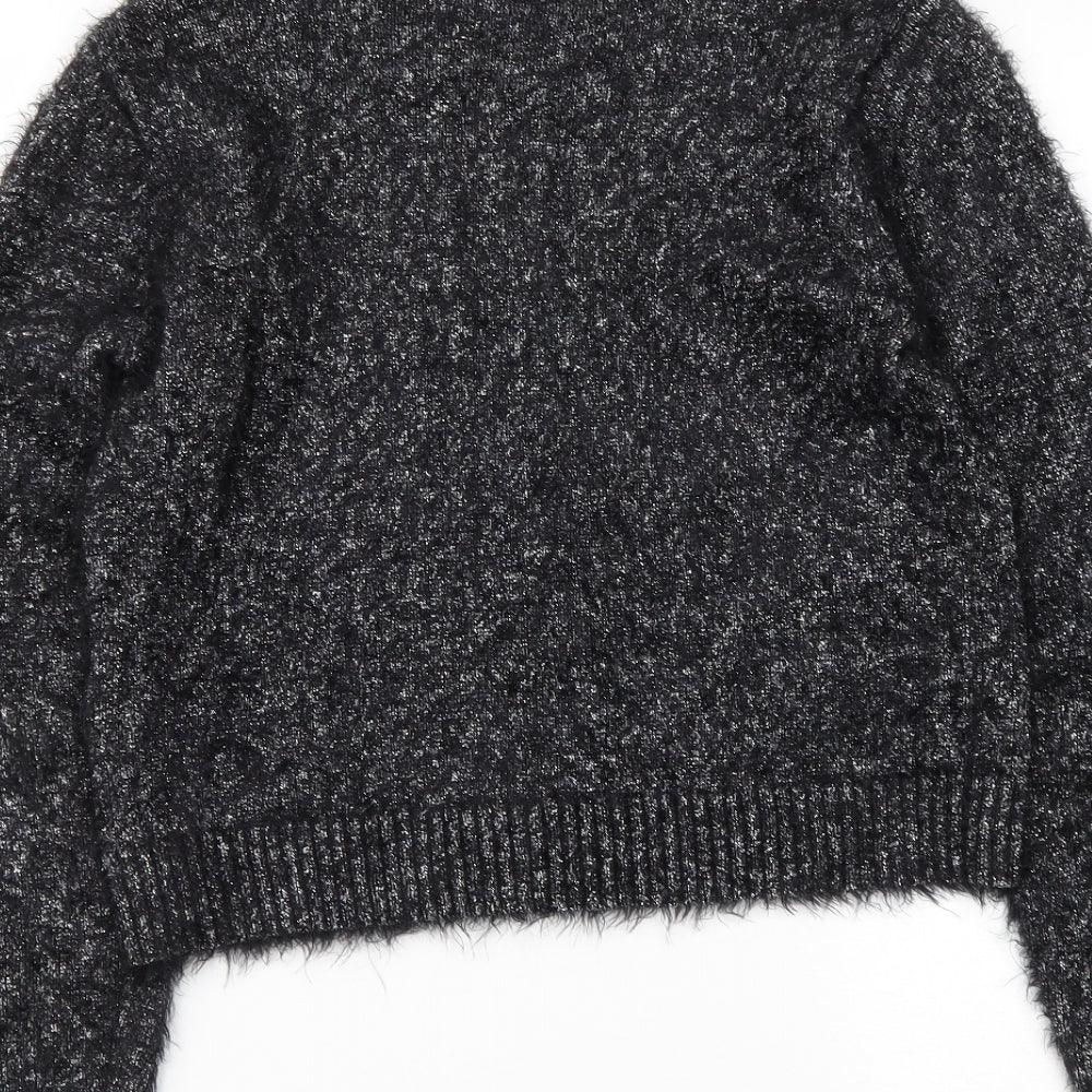 Womens UK Size 10 Marks and Spencer Black Pullover Jumper
