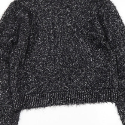 Womens UK Size 10 Marks and Spencer Black Pullover Jumper
