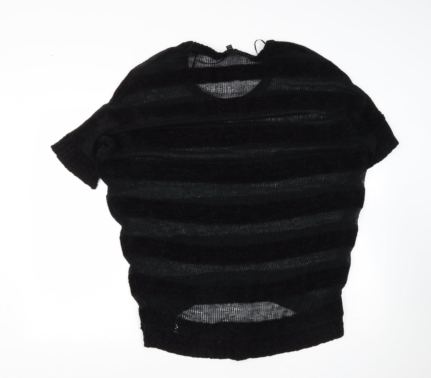 Womens UK Size 8 Topshop Black Pullover Jumper