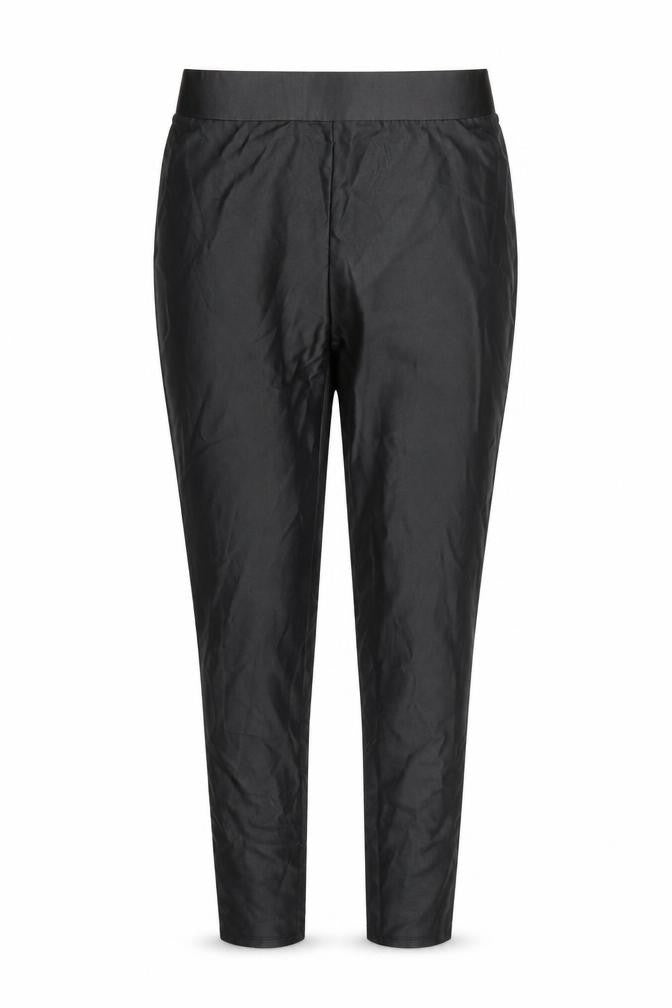 Matalan Womens Black  Viscose Trousers  Size 12 L29 in Regular